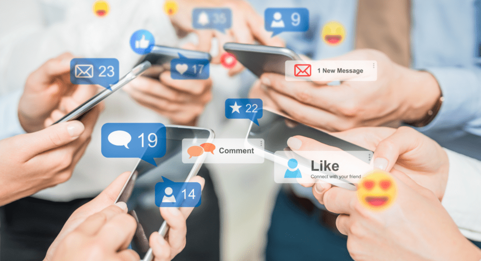 réseaux sociaux 2023